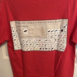 Columbia periodic table of fishing T-shirt